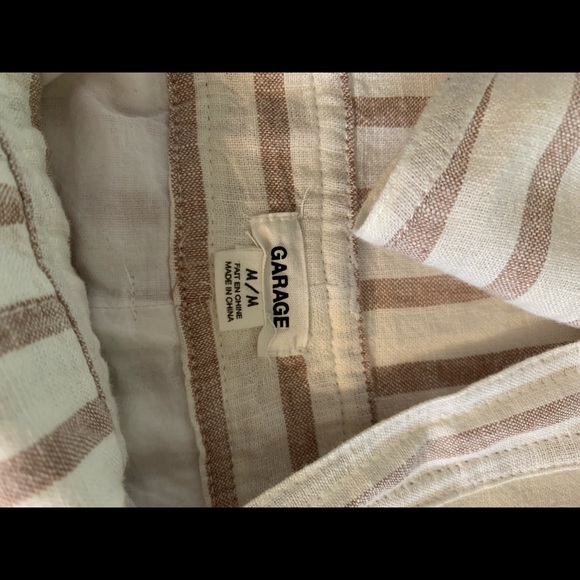 Striped Overall Dress - Picture 4 of 5